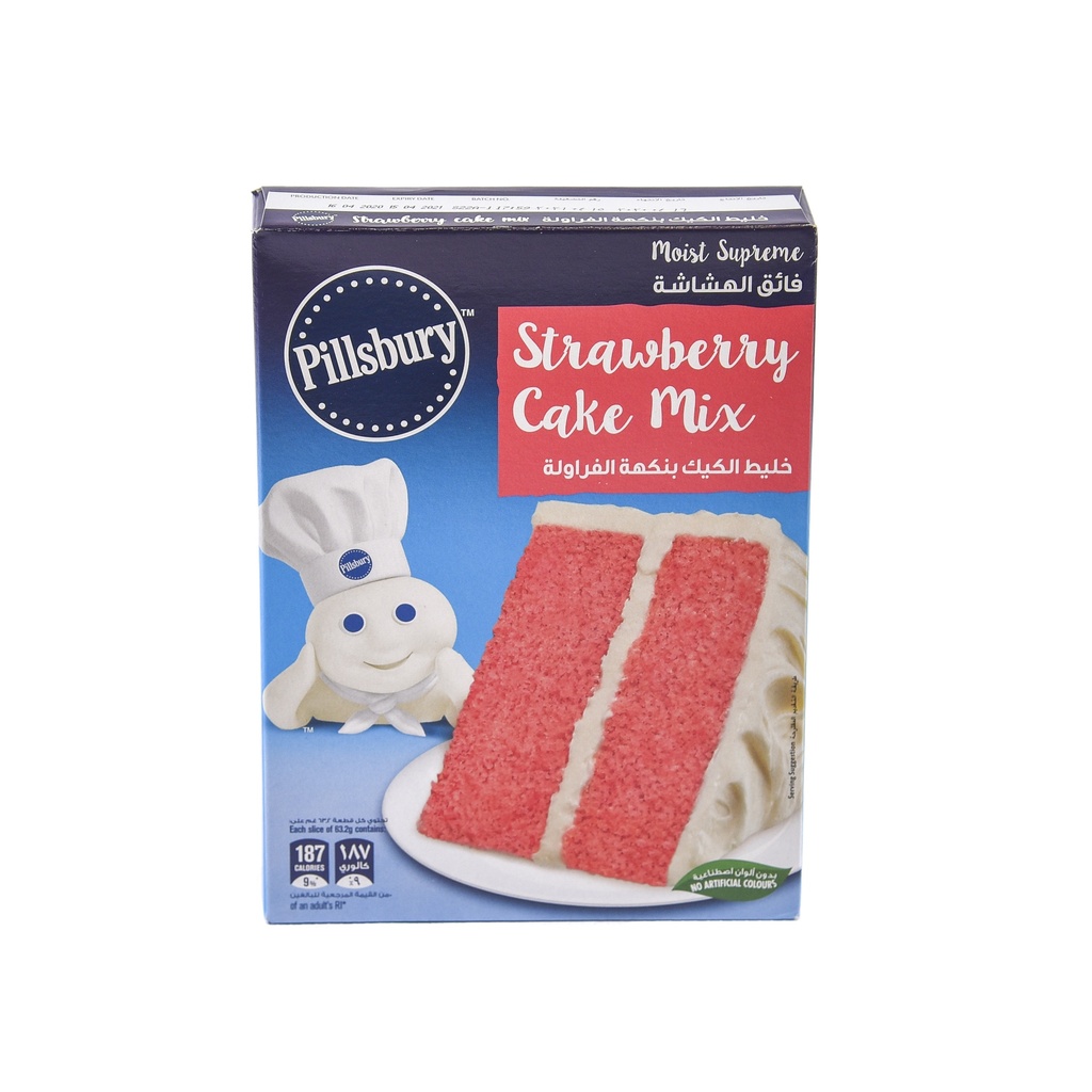 PILLSBURY STRAWBERRY CAKE MIX 350G