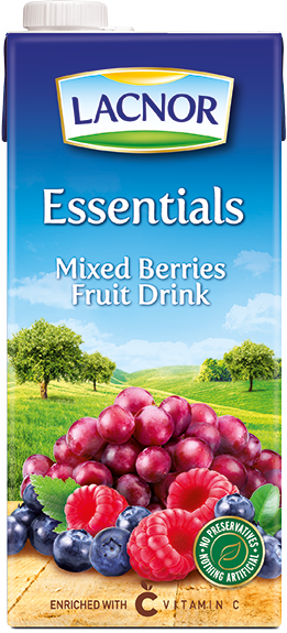 LACNOR ESSENTIALS MIXED BERRIES FRUIT DRINK 1LTR