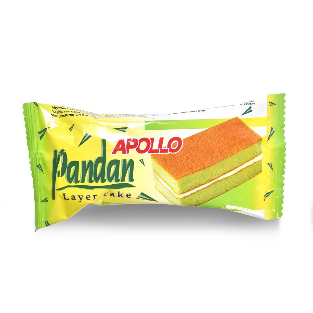 Apollo Layer Cake Pandan 18g