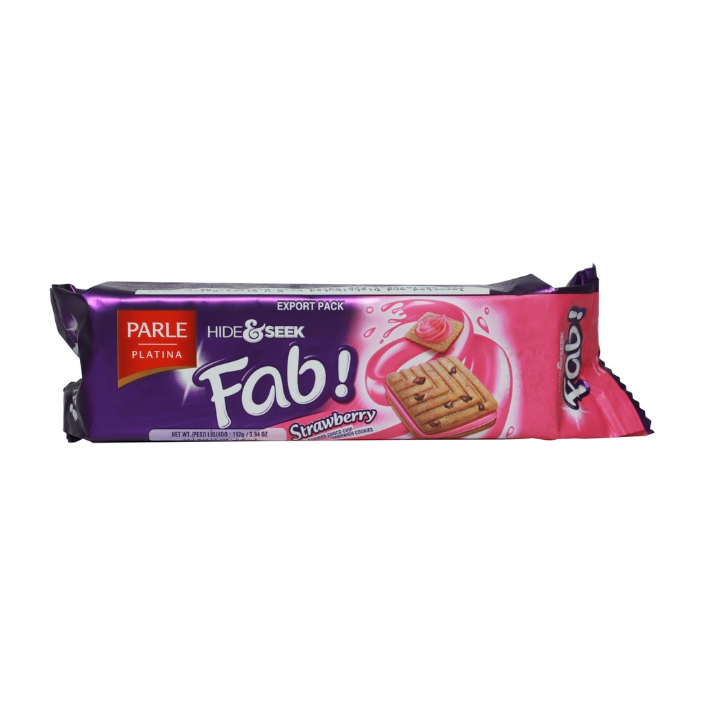 PARLE H&S FAB STRAWBERRY 112G