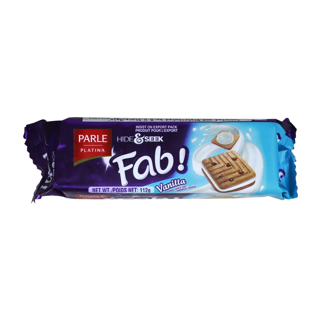 PARLE H&S FAB VANILLA 112G