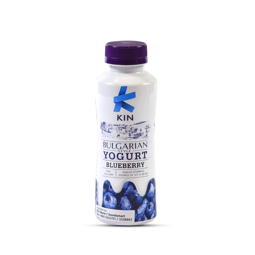 KIN YOGHURT BLUEBERRY 200ML