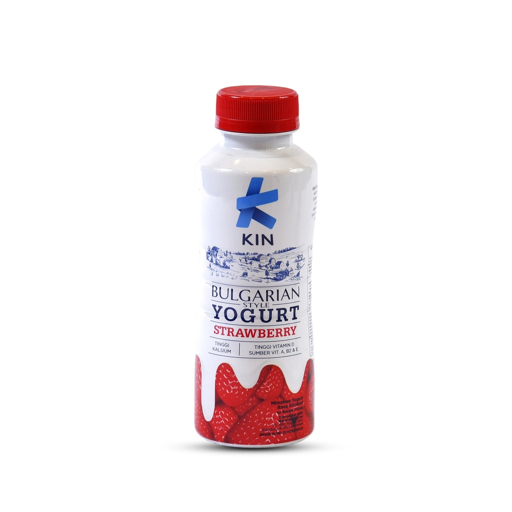 KIN YOGHURT STRAWBERRY 200ML