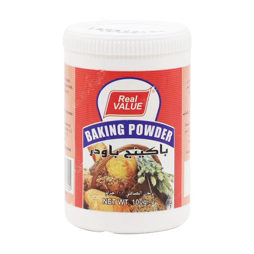 REAL VALUE BAKING POWDER 100G