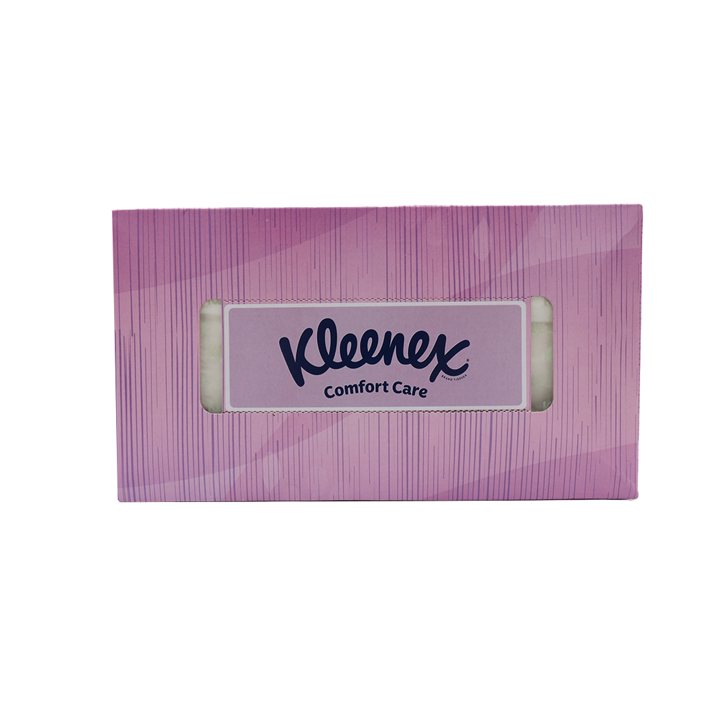 KLEENEX COMFORT CARE 3 PLY 90 SHEETS TISSUE BOX