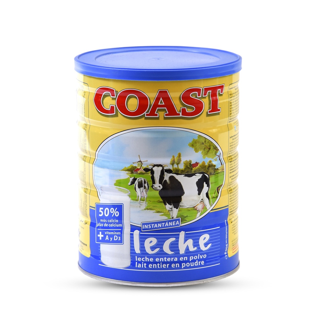 COAST FULL CREAM MILK POWDER 1.8KG (CALCIUM)