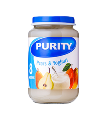 PURITY 3RD FOOD PEARS YOGHURT 200ML