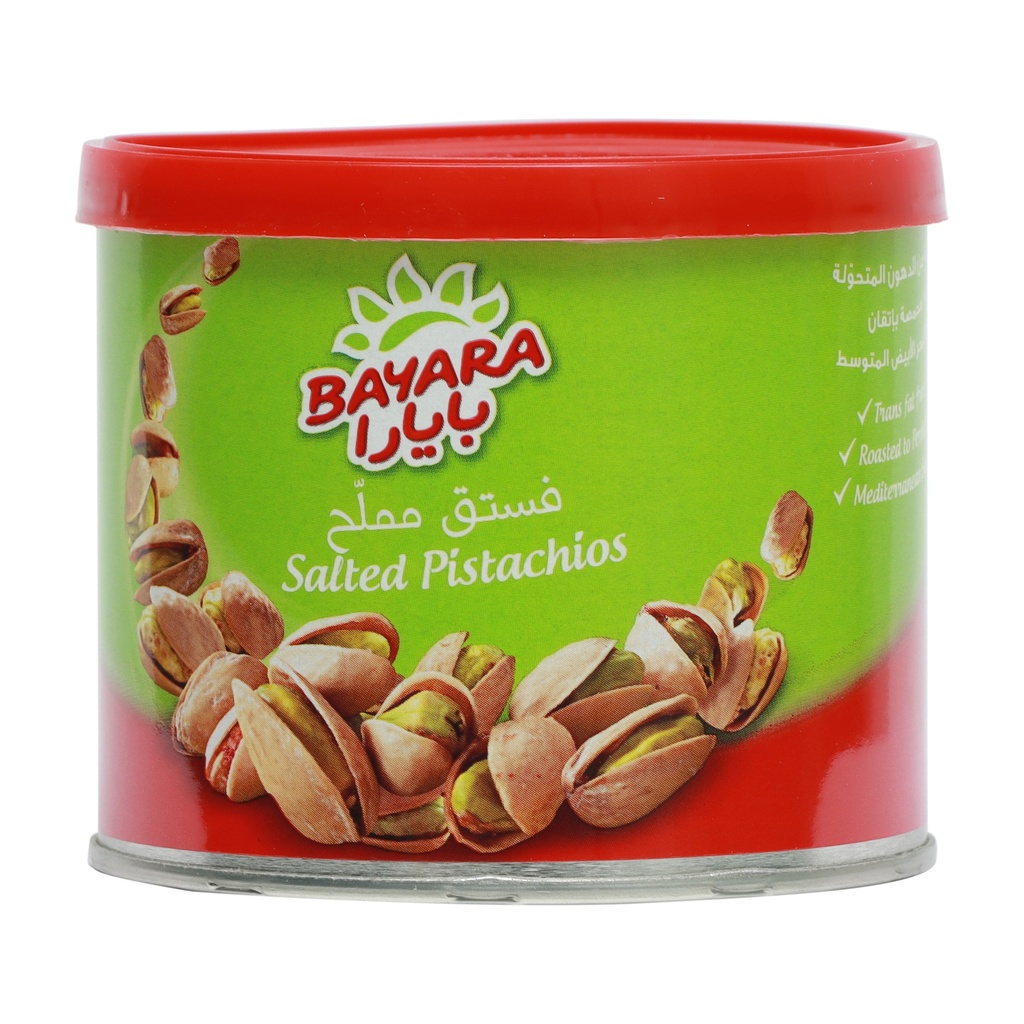 Bayara Salted Pistachios Can 100g