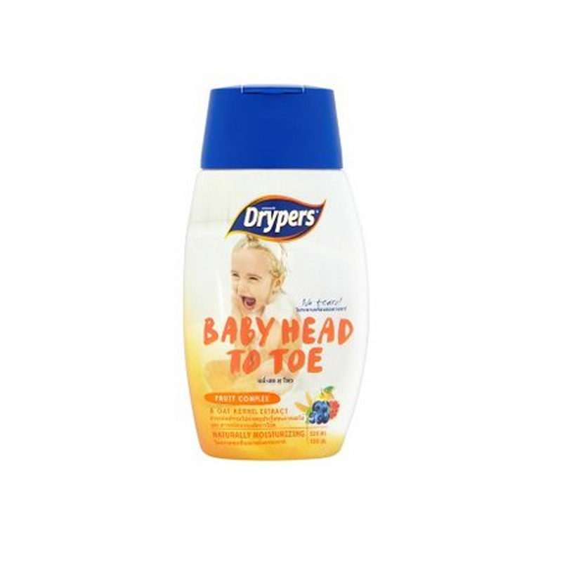 Drypers Head To Toe 220ml (Fruit)