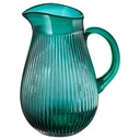 IKEA SÄLLSKAPLIG JUG, PATTERNED/GREEN 2L (68 OZ)