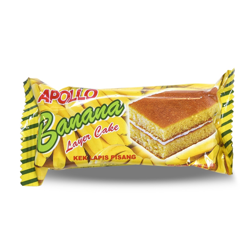 Apollo Layer Cake Banana 18g