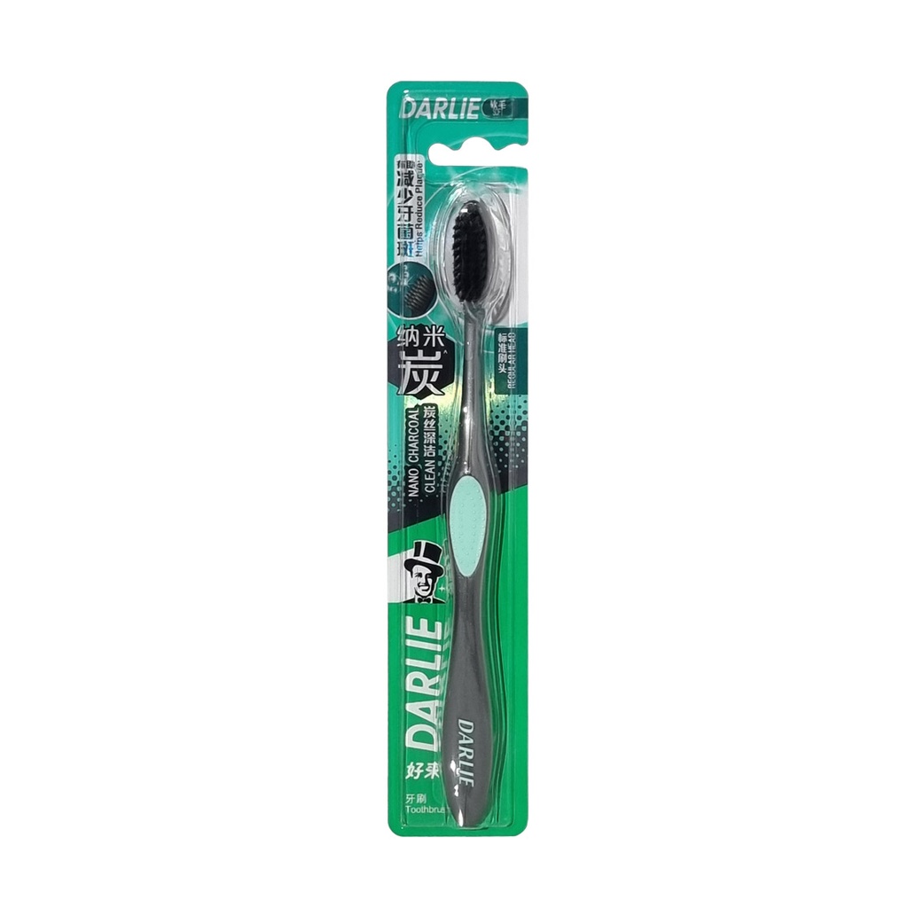 Darlie Toothbrush Nano Charcoal Clean Soft