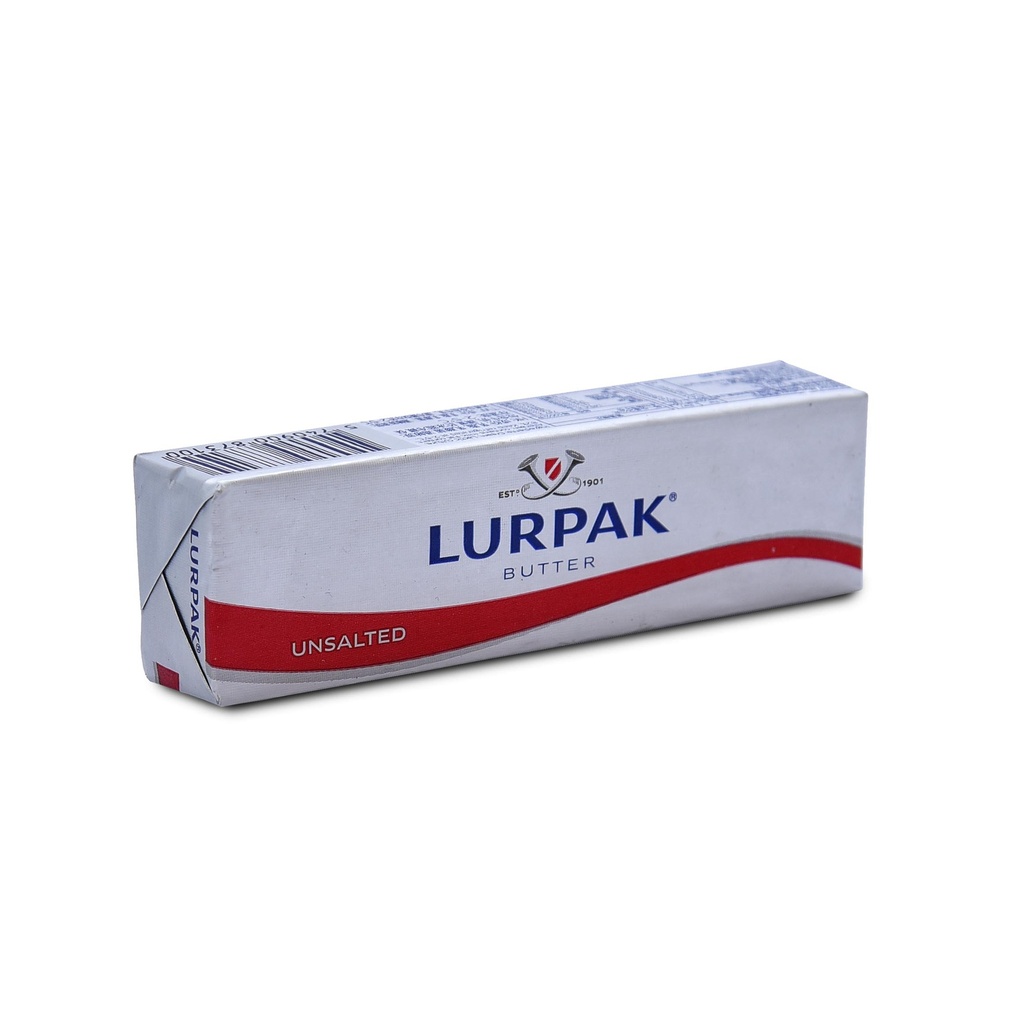 LURPAK DANISH BUTTER UNSALTED 100G