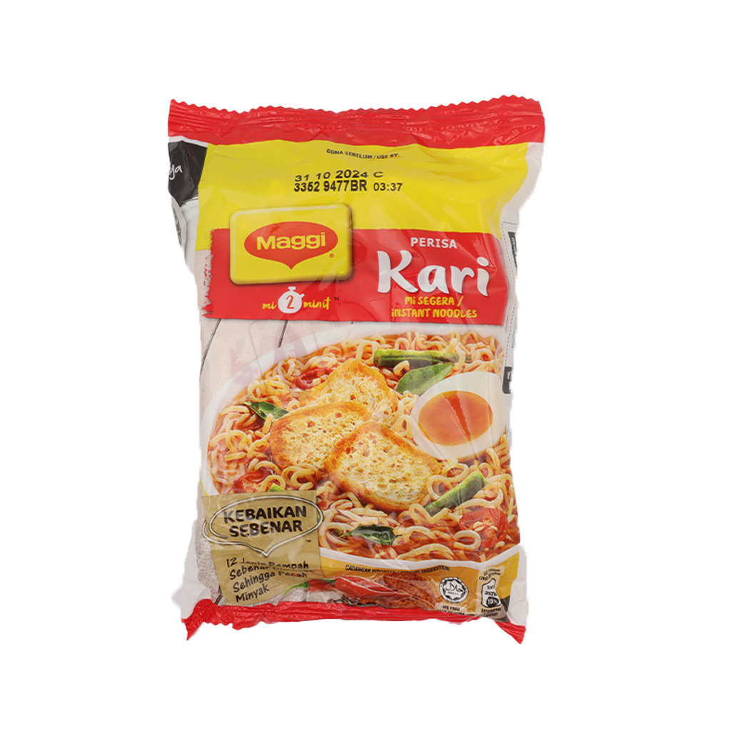 Maggi Curry Flavoured Instant Noodles 79g