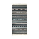 IKEA KATTRUP RUG, FLATWOVEN, HANDMADE/BLUE 75X150CM (2'-6"X4'-11")