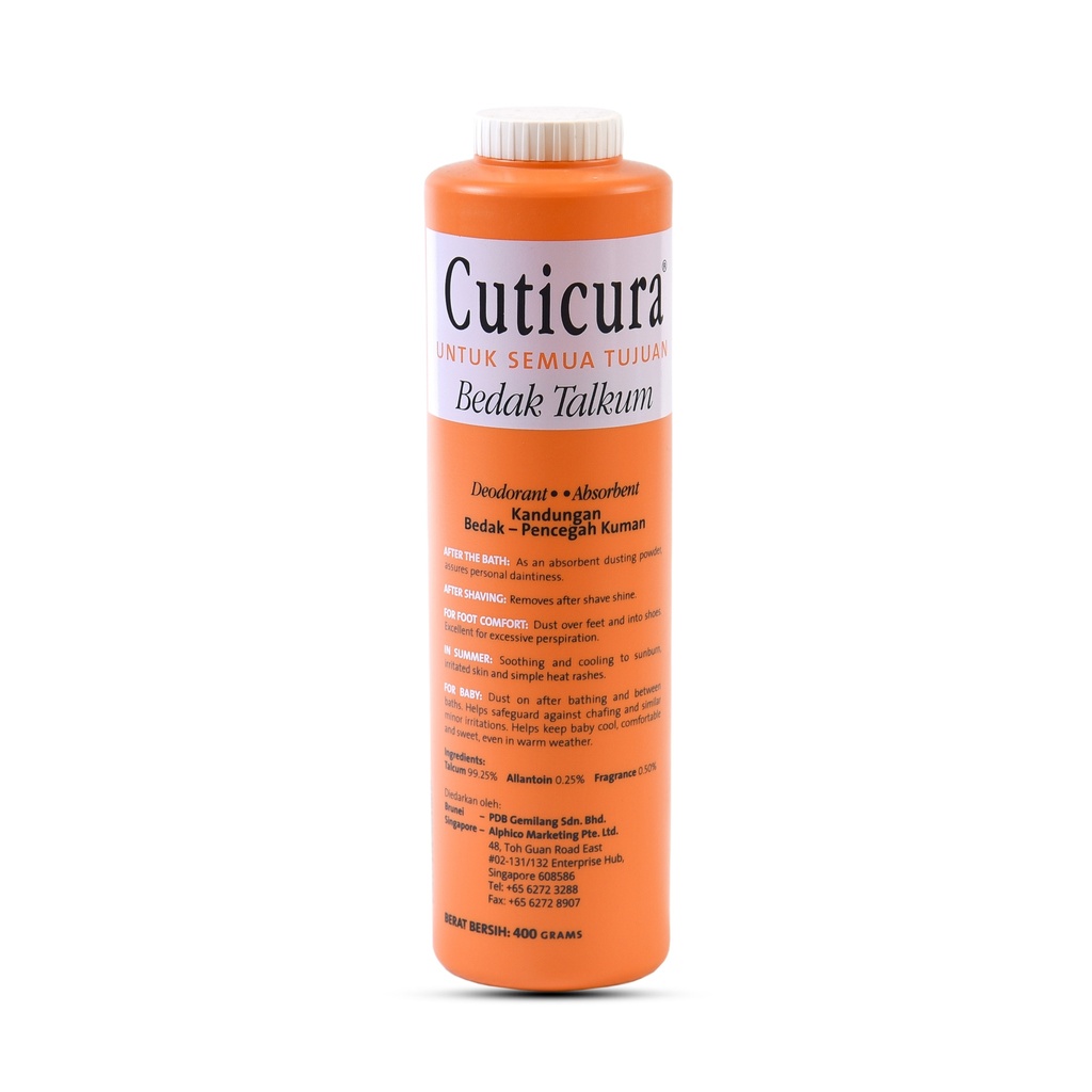 Cuticura All Purpose Talcum Powder 400g
