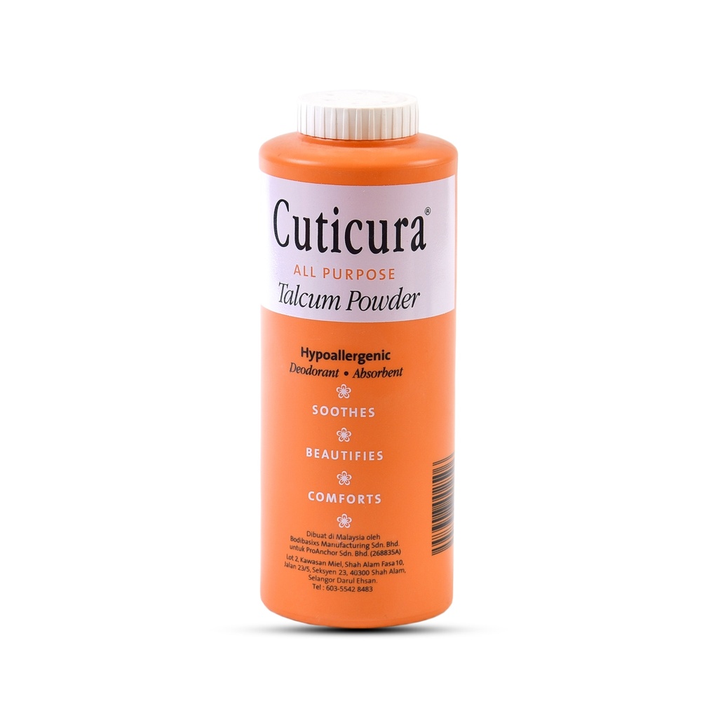 Cuticura All Purpose Talcum Powder 250g
