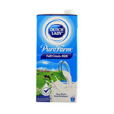 Dutch Lady Full Cream Uht Milk 1 ltr