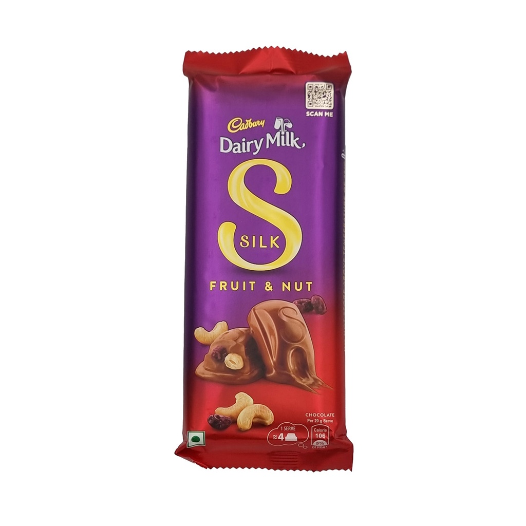 CADBURY DAIRY MILK SILK FRUIT & NUT 137G