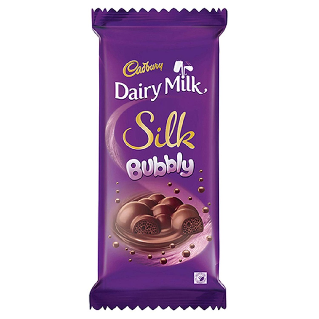 Cadbury Dairy Milk Silk Bubbly 120g