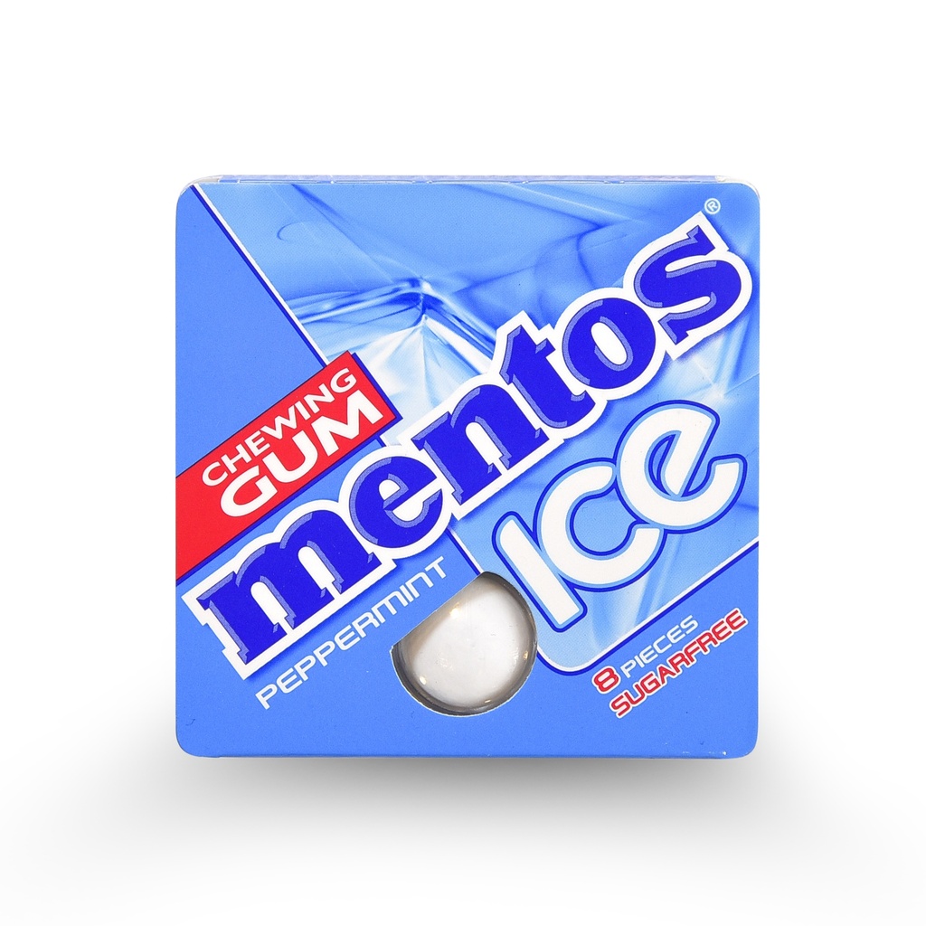 MENTOS ICE PEPPERMINT GUM 8PCS