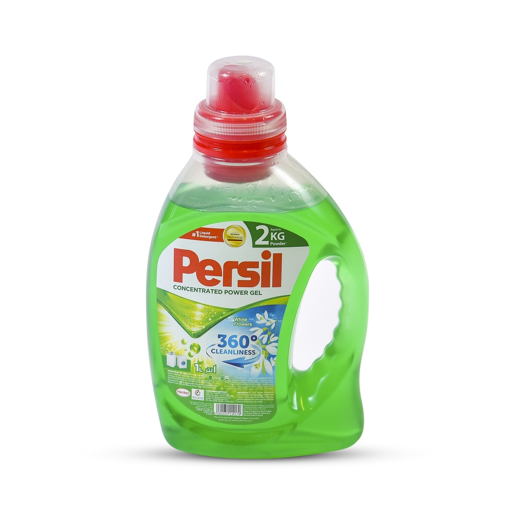 PERSIL DETERGENT LIQUID 1LTR WHITE FLOWERS