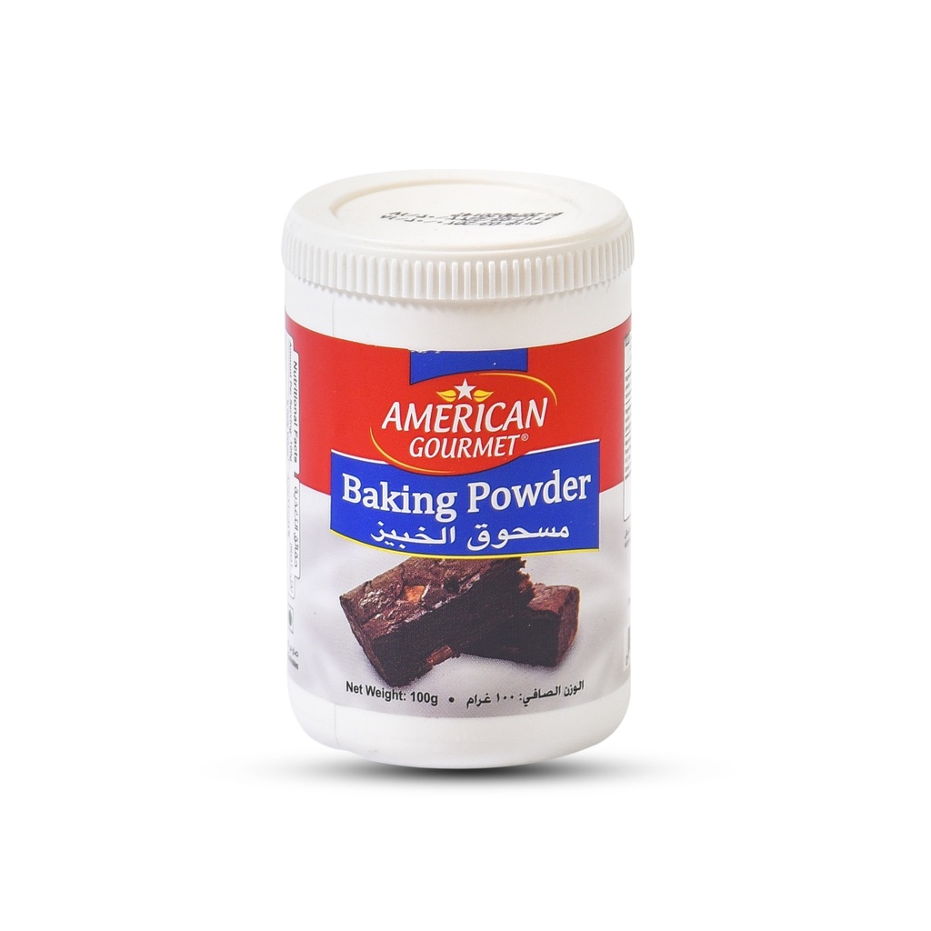 AMERICAN GOURMET BAKING POWDER 100G