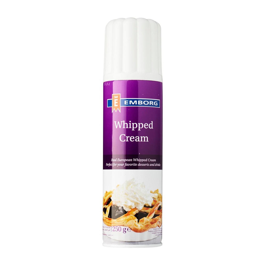 EMBORG WHIPPED CREAM 250ML 30%