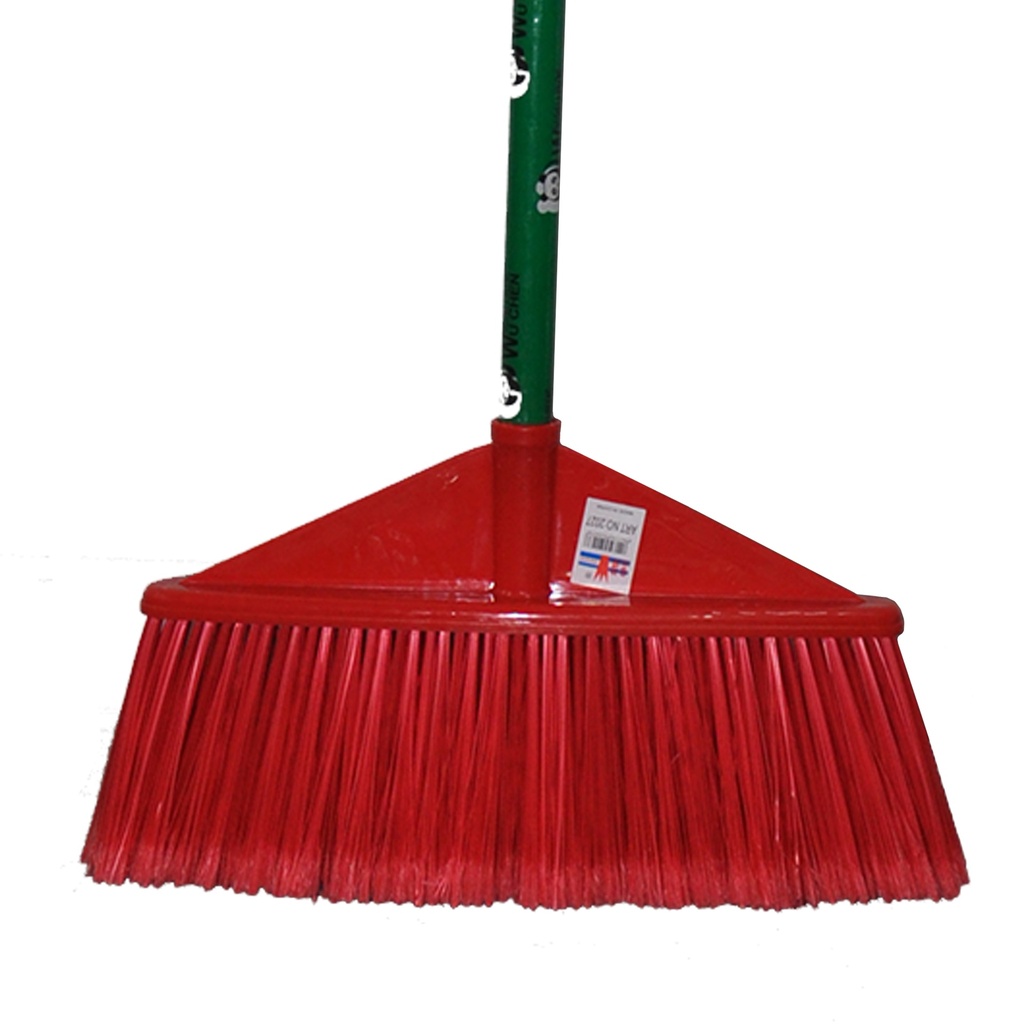 NYLON BROOM W/ WOOD HANDLE 'WUCHEN' 2027