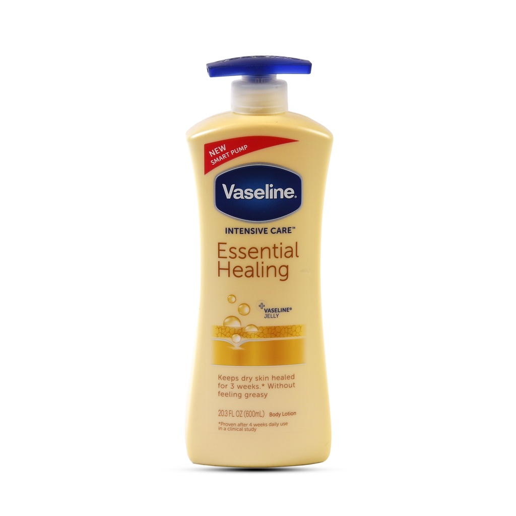 VASELINE BODY LOTION ESSENTIAL HEALING 600ML