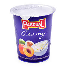 PASCUAL CREAMY PEACH & PASSION  YOGURT 125ML