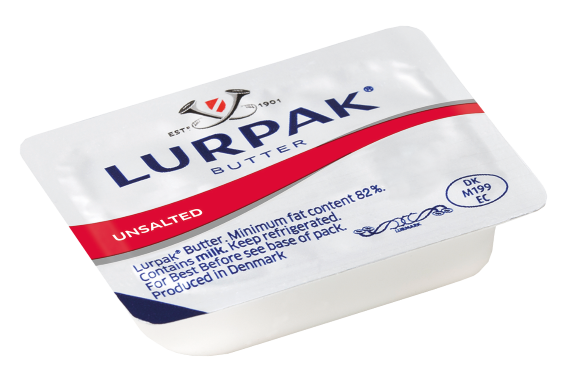 LURPAK DANISH BUTTER UNSALTED 8G