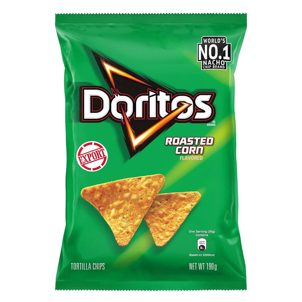 DORITOS ROASTED CORN 190G