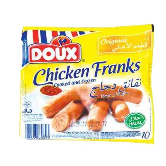 DOUX CHICKEN FRANK (SAUSAGES) 340G