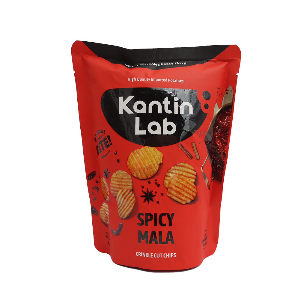 KANTIN LAB SPICY MALA CRINKLE CUT CHIPS 40G