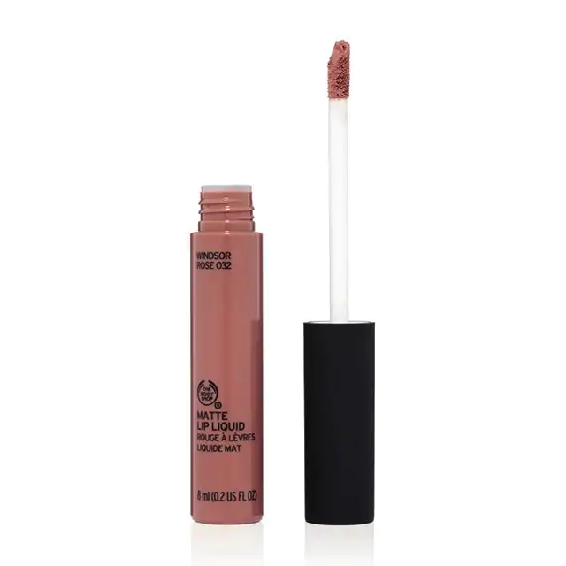 THE BODY SHOP MATTE LIP LIQUID WINDSOR ROSE 032 8ML