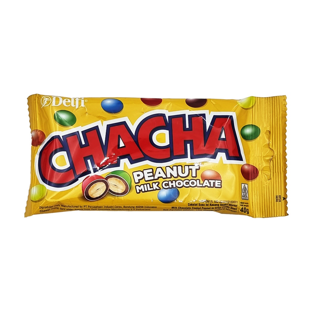 Delfi Chacha Peanut Milk Chocolate 50/60g