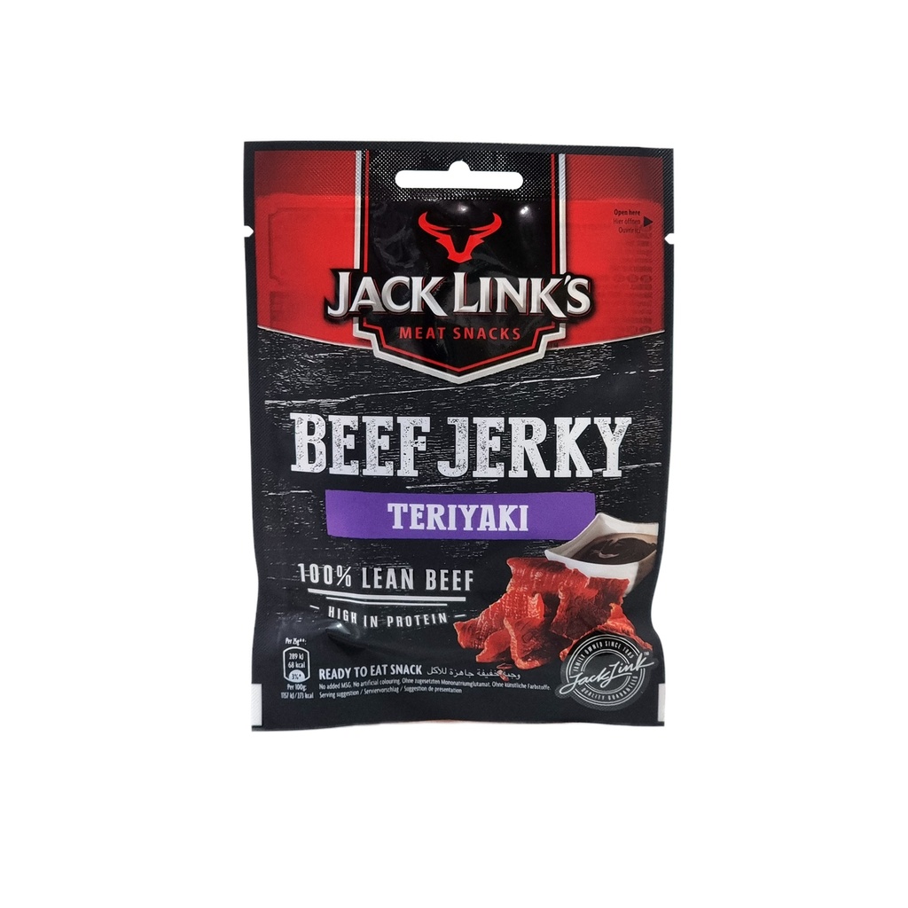 JACK LINK'S BEEF JERKY TERIYAKI 25G