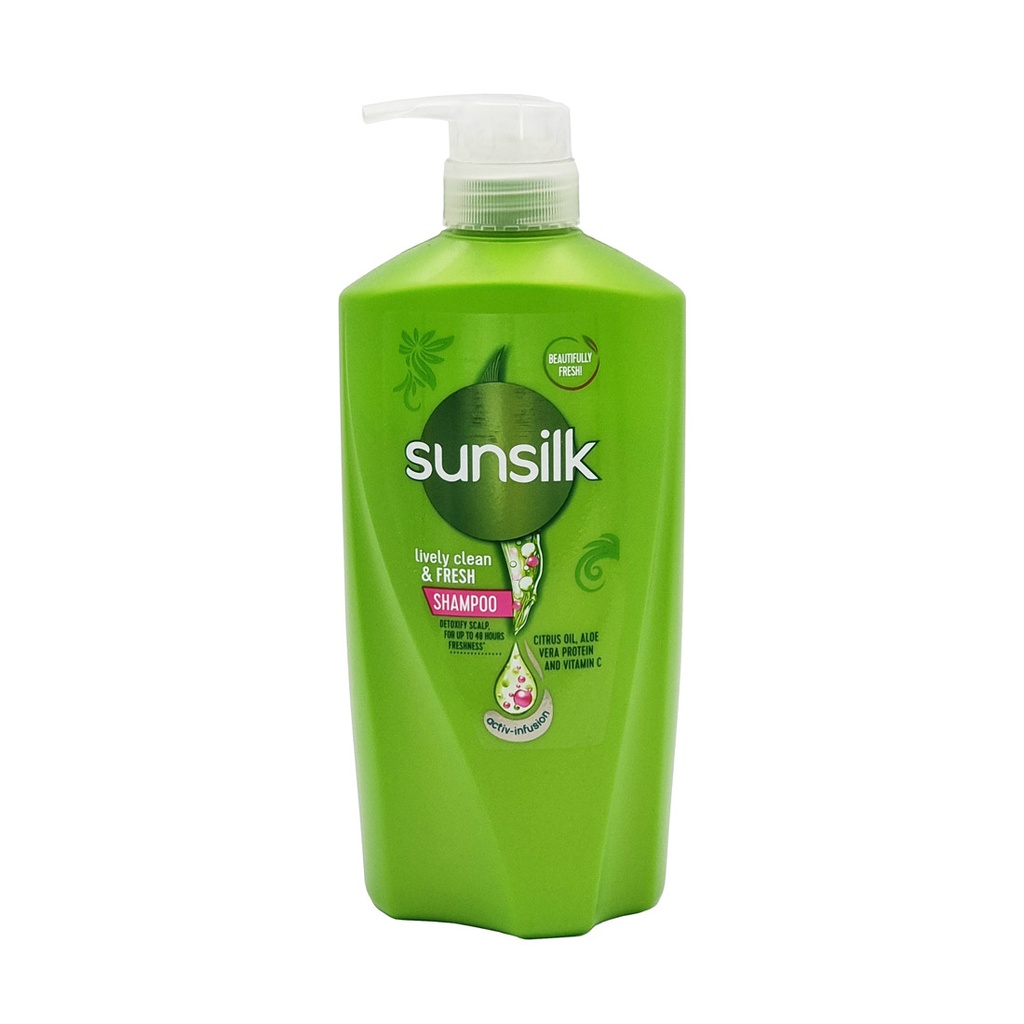 SUNSILK SHAMPOOO LIVELY CLEAN & FRESH 625ML