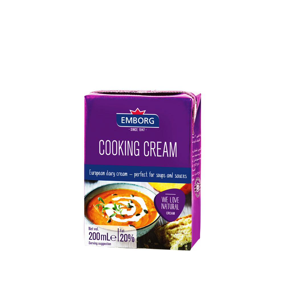 EMBORG COOKING CREAM 200ML