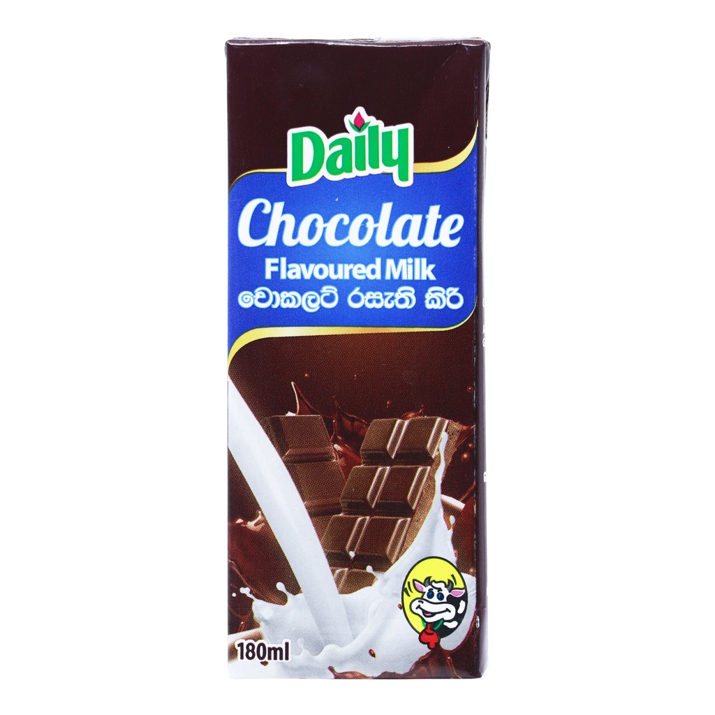 DAILY CHOCOLATE FLAVOURED MILK 180ML