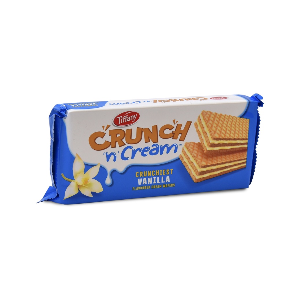 TIFFANY CRUNCH N CREAM WAFER SANDWICH VANILLA 70G