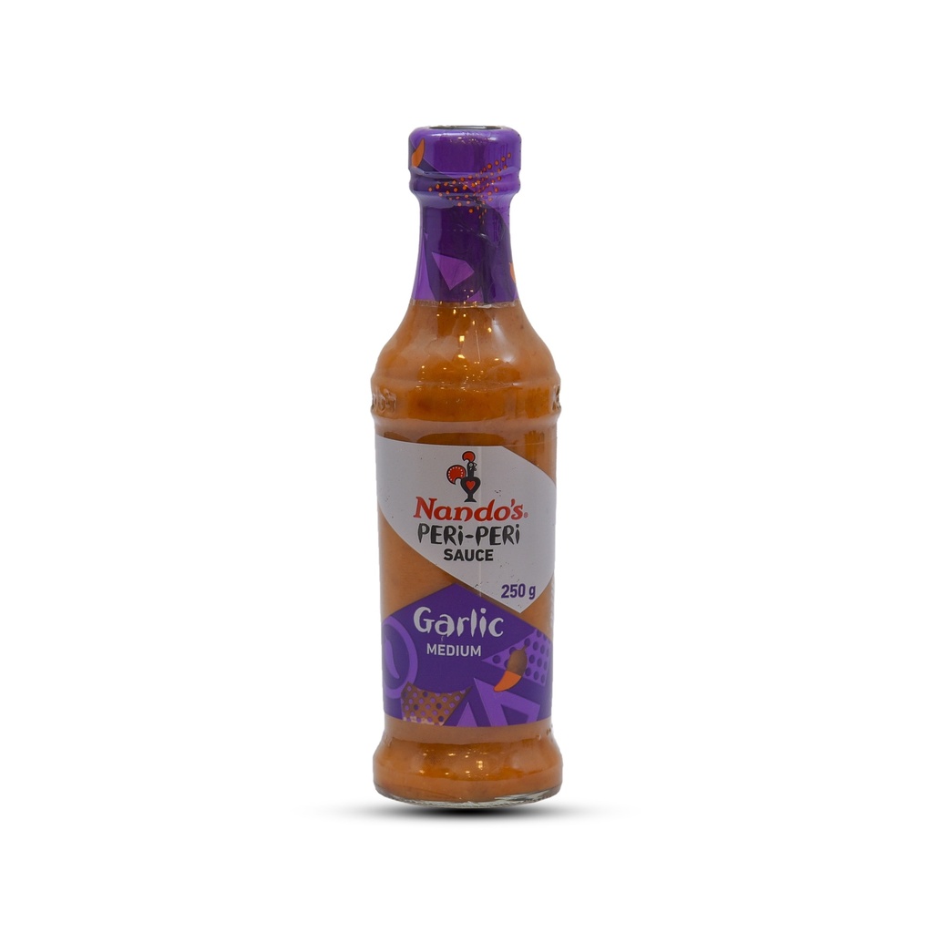 NANDO'S PERI-PERI SAUCE GARLIC MEDIUM 250G