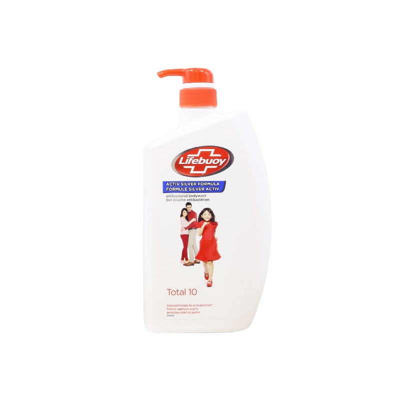 LIFEBUOY TOTAL 10 ANTIBACTERIAL BODY WASH 1LTR