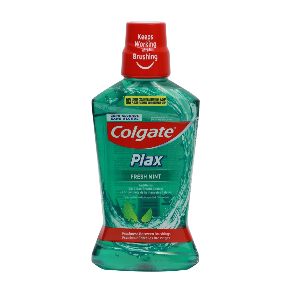 COLGATE PLAX MOUTHWASH FRESH MINT 500ML