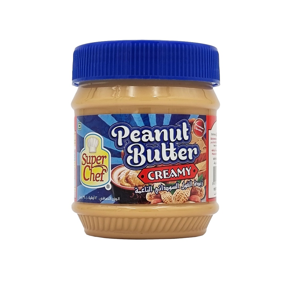 SUPERCHEF PEANUT BUTTER CREAMY 340G