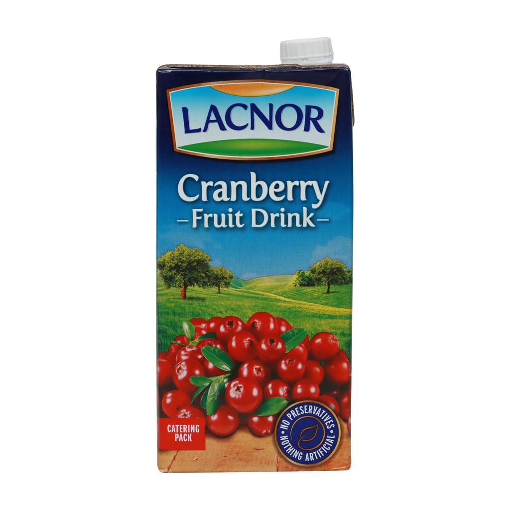 LACNOR CRANBERRY FRUIT DRINK 1LTR