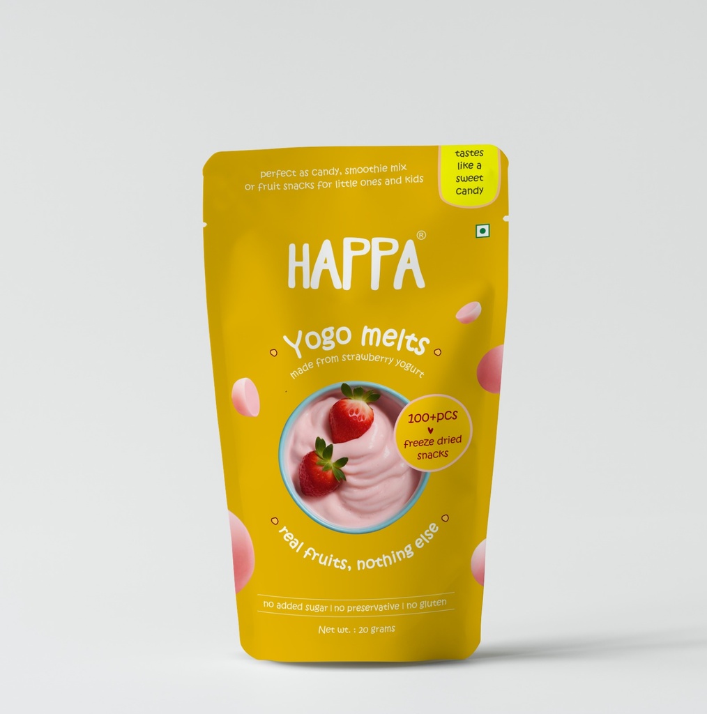 HAPPA YOGO MELTS STRAWBERY 20G