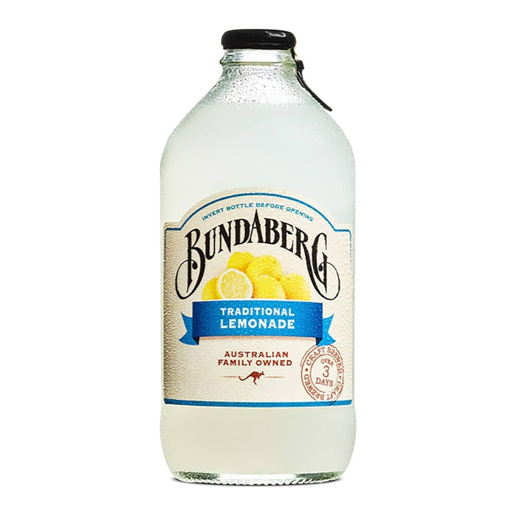 BUNDABERG TRADITIONAL LEMONADE 375ML