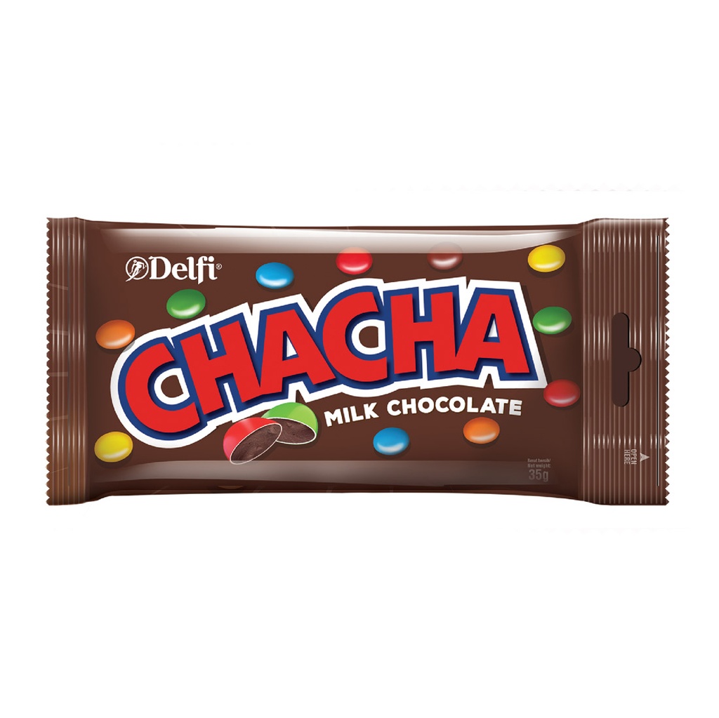 DELFI CHACHA MILK CHOCOLATE 50/60G